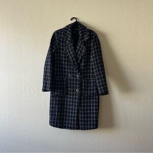 Blue Tweed Coat